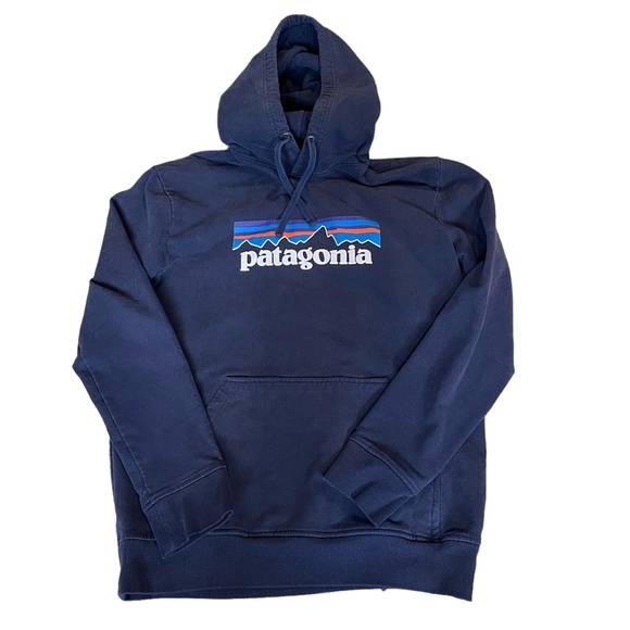 Patagonia Other - Men’s PATAGONIA P-6 Logo Uprisal HOODIE Navy Medium